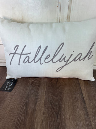 The Little Birdie Pillows Hallelujah Pillow