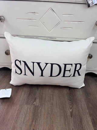 The Little Birdie Pillows Snyder Pillow