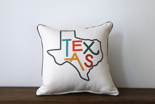 The Little Birdie Pillows Texas Pillow