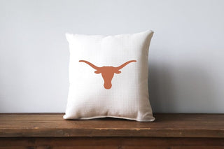 The Little Birdie Pillows University of Texas Logo Pillow