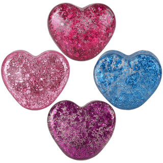 The Toy Network Toys 2.5" Squeezy Sparkly Heart