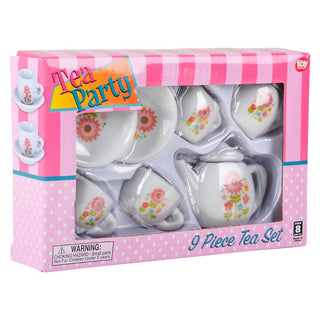 The Toy Network Toys Mini Porcelain Tea Set
