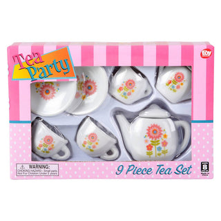 The Toy Network Toys Mini Porcelain Tea Set