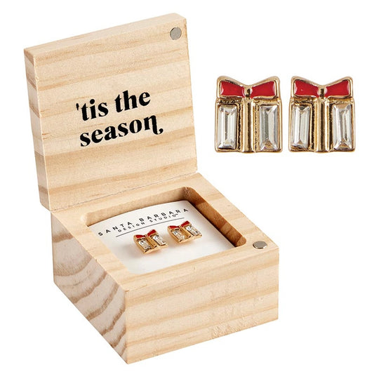 Treasure Box Earrings - Tis The Season