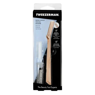 Tweezerman Bath & Body Facial Razor Rose Gold