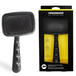 Tweezerman Dog Items Large Coated Tip Slicker Brush