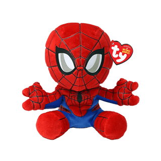 Ty Stuffed Animals Spiderman Ty Floppy Beanie Baby Large