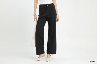 Button Stretch Pants
