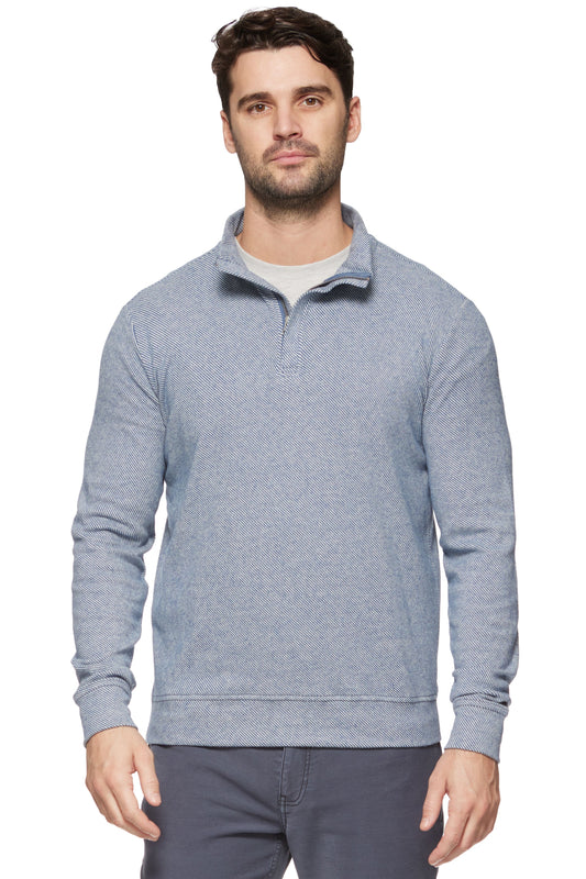 Men's 1/4 Zip Knit Top