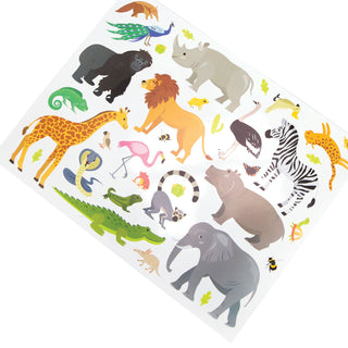 US Toy Company Arts & Crafts Animals Sticker Book
