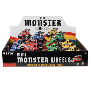 US Toy Company Toys Mini Monster Wheels