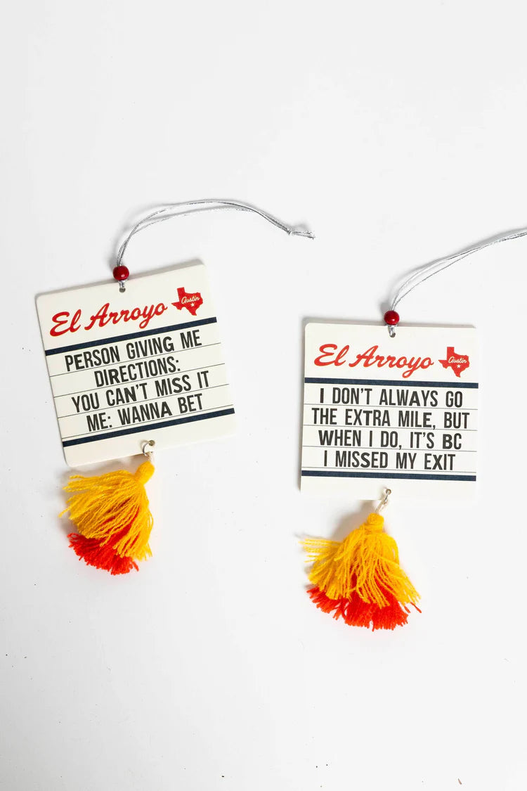 El Arroyo Car Air Freshener