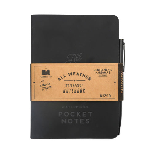 mens all weather notebook (waterproof)