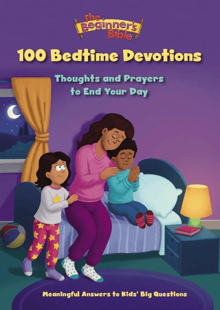 Zonder Kidz Children's Books 100 Bedtime Devotions: Thoughts and Prayers to End Your Day