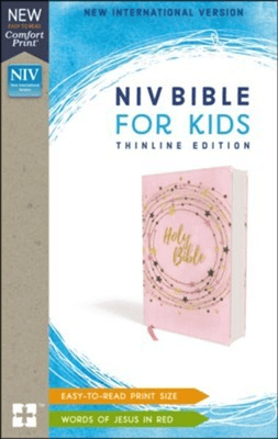 Zonder Kidz Christian Books NIV Bible for Kids (Pink)