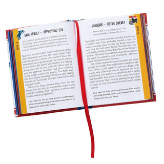 One minute Devotions for Boys with built in bookmark