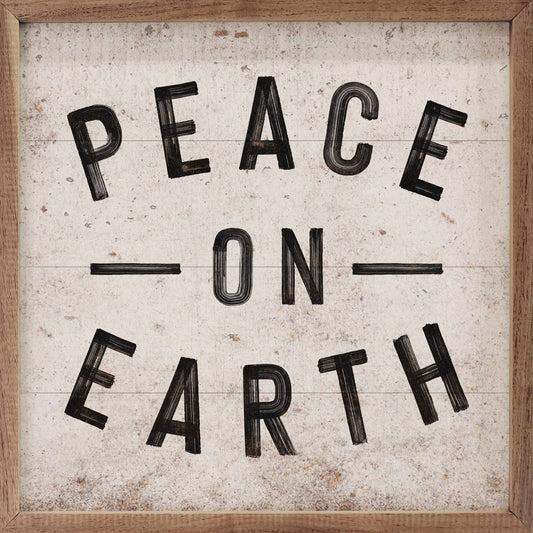 Peace On Earth Sign