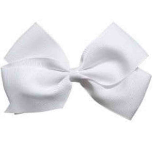 White Bow  2"