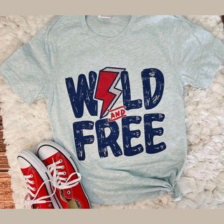 Wild and Free Kid's Tee