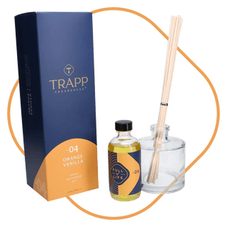 No. 04 Orange Vanilla 4 oz. Reed Diffuser Kit