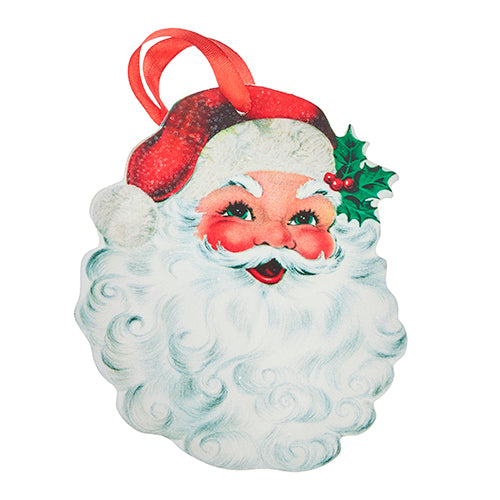 Santa face ornament