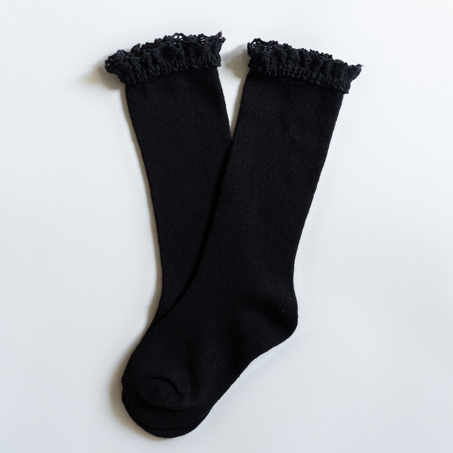 black lace top socks