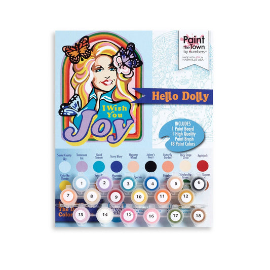 I Wish You Joy Paint by Number Kit