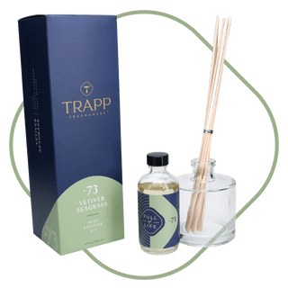 No. 73 Vetiver Seagrass 4 oz. Reed Diffuser Kit