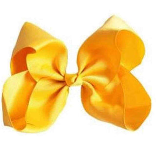 Bright Yellow 8" Hair Bow