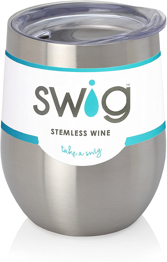 Swig 12oz Wine Tumbler-Stainless