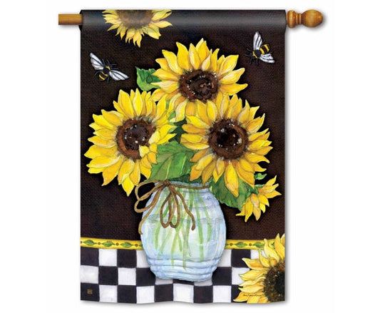 Sunflowers Standard Flag