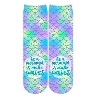 mermaid long socks
