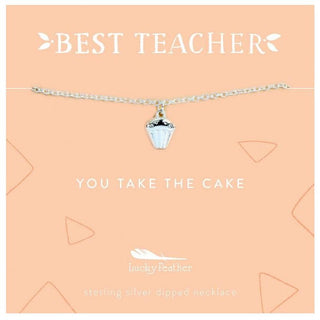 cupcake necklace