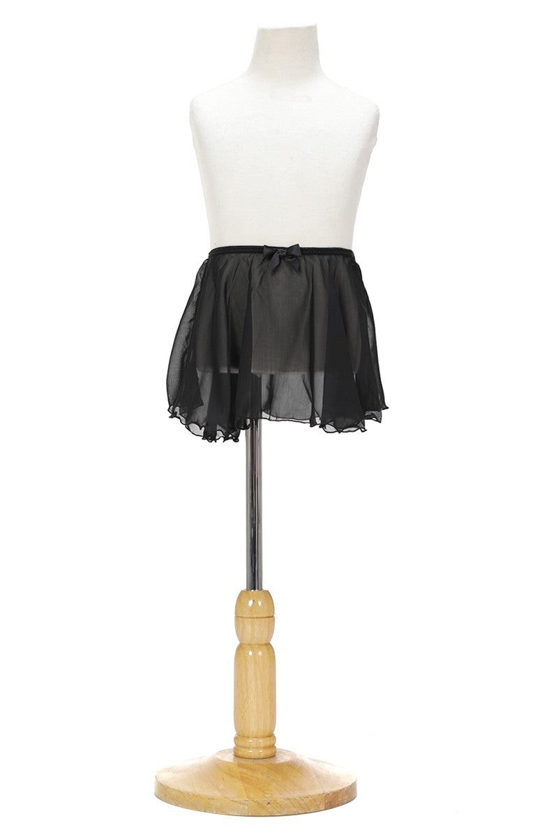 Black Chiffon Dance Skirt
