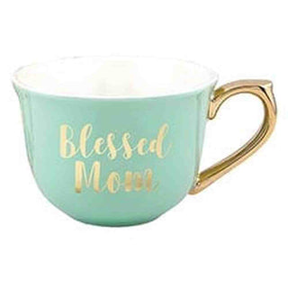 Blessed Mom Tea Cup