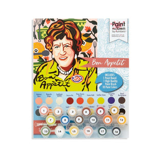 Paint the Town by Numbers Arts & Crafts Bon Appètit! Paint by Number Kit
