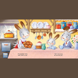 Bunny finds easter