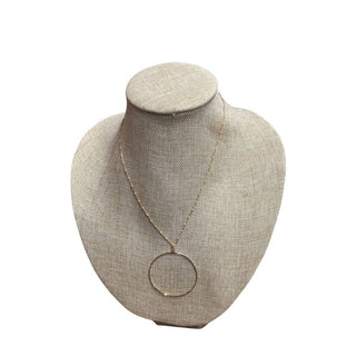 Circle Pendant Necklace