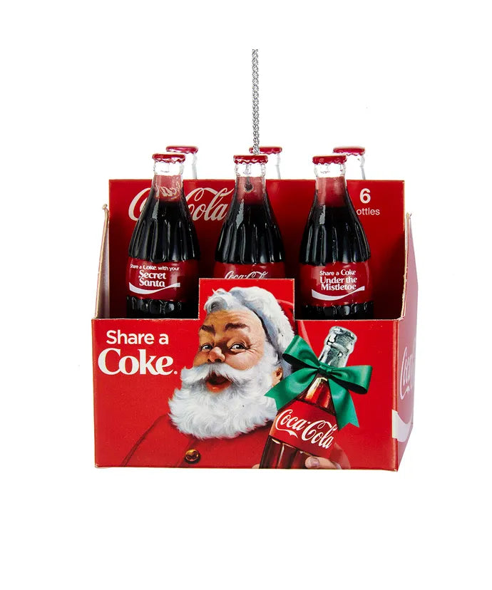 Coca-Cola® "Share A Coke" 6-Pack Bottles Ornament