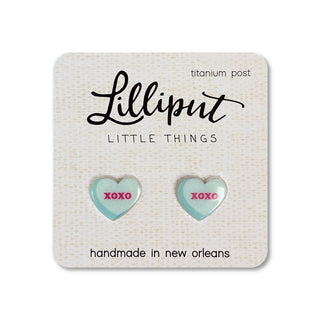 Lilliput Little Things Earrings Conversation Heart Earrings