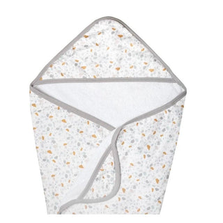 copper pearl hooded towel