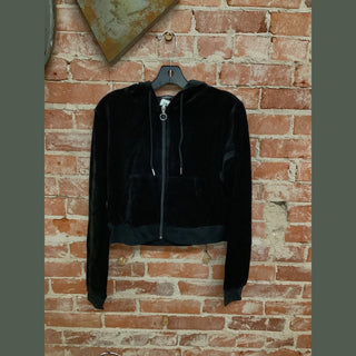 black crop jacket