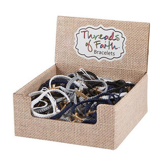 Threads of Faith Cross Bracelet