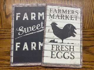 Two Farming Notebook Sets