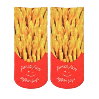 Fries Before Guys Ankle Socks