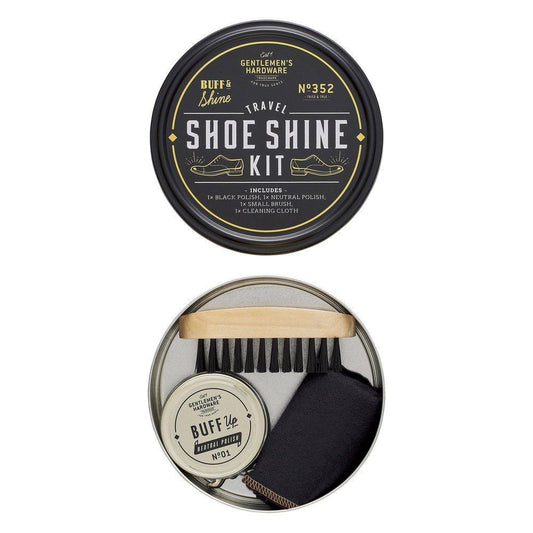 Travel Shoe Shine Kit