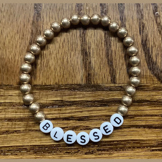Gold Beaded Bracelets