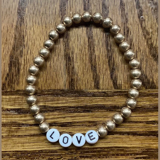 Gold Beaded Bracelets