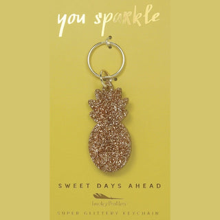 pineapple keychain