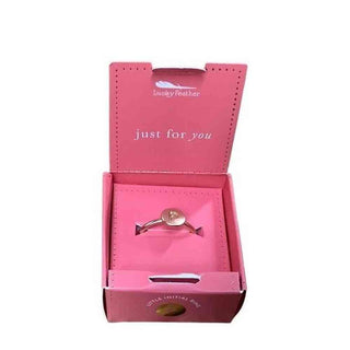 Gold Ring Initials P